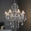 Vogue Lighting Vogue Tabitha 8 Light 69cm Bathroom Chandelier 2 Vogue Lighting Vogue Tabitha 8 Light 69cm Bathroom Chandelier -Dunelm Shop 30743103