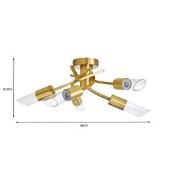 Dunelm Corvus 5 Light Ceiling Fitting 13 Dunelm Corvus 5 Light Ceiling Fitting -Dunelm Shop 30752909 alt07