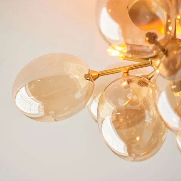 Vogue Lighting Vogue Dianthe 3 Light Ceiling Fitting 8 Vogue Lighting Vogue Dianthe 3 Light Ceiling Fitting - Image 6