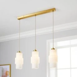 Dunelm Elena 3 Light Diner Ceiling Fitting