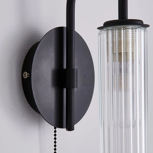 Dorma Henstone Black Bathroom Wall Light 6 Dorma Henstone Black Bathroom Wall Light - Image 4