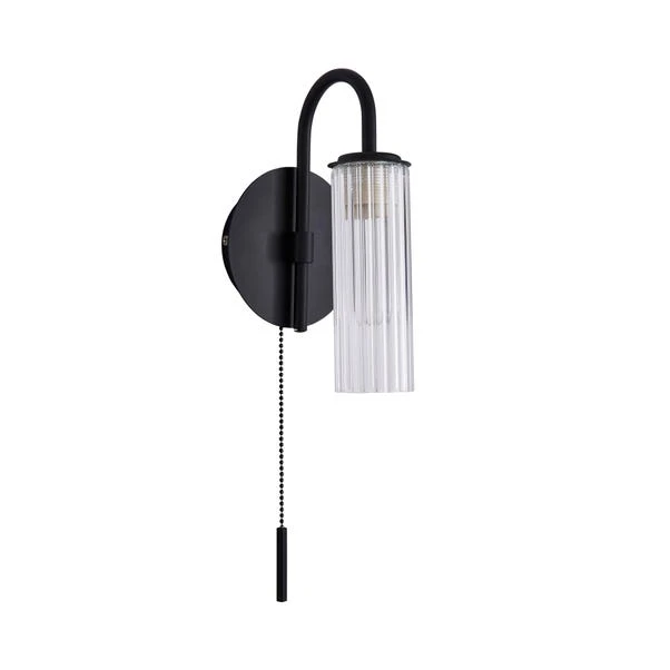 Dorma Henstone Black Bathroom Wall Light 7 Dorma Henstone Black Bathroom Wall Light - Image 5
