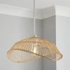 Elements Jaula Easy Fit Rattan Pendant 2 Elements Jaula Easy Fit Rattan Pendant -Dunelm Shop 30752928