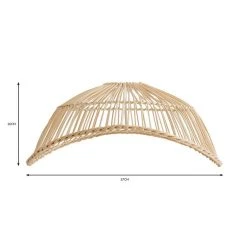 Elements Jaula Easy Fit Rattan Pendant -Dunelm Shop 30752928 alt07