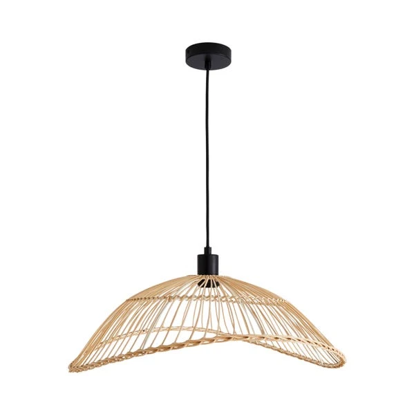 Elements Jaula Rattan 1 Light Ceiling Fitting 6 Elements Jaula Rattan 1 Light Ceiling Fitting - Image 4