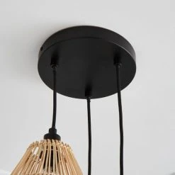 Elements Jaula 3 Light Rattan Cluster Fitting 11 Elements Jaula 3 Light Rattan Cluster Fitting -Dunelm Shop 30752931 alt03