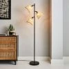 Elements Jaula 3 Light Rattan Floor Lamp 1 Elements Jaula 3 Light Rattan Floor Lamp -Dunelm Shop 30752932