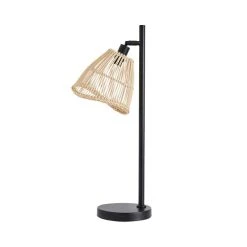 Elements Jaula Rattan Desk Lamp 12 Elements Jaula Rattan Desk Lamp -Dunelm Shop 30752933 alt05