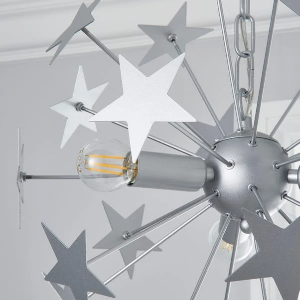 Dunelm Star Sputnik 6 Light Ceiling Fitting 5 Dunelm Star Sputnik 6 Light Ceiling Fitting - Image 3