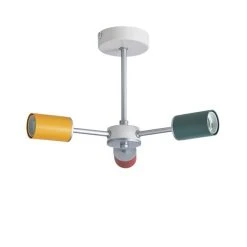 Dunelm Vevo 3 Light Semi Flush Ceiling Fitting 12 Dunelm Vevo 3 Light Semi Flush Ceiling Fitting -Dunelm Shop 30752954 alt05