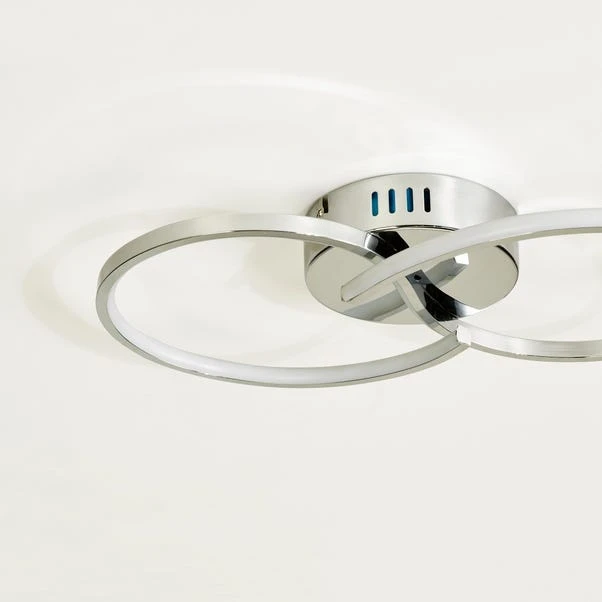 Dunelm Infinity LED Ceiling Fitting 5 Dunelm Infinity LED Ceiling Fitting - Image 3