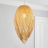 Dunelm Jasmine Rattan Easy Fit Pendant -Dunelm Shop 30753360