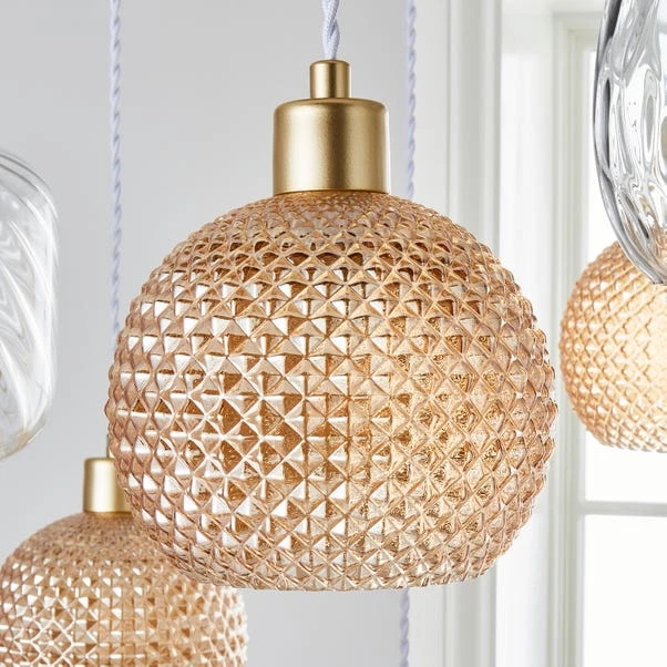 Dunelm Elodie 8 Light Cluster Ceiling Fitting 5 Dunelm Elodie 8 Light Cluster Ceiling Fitting - Image 3