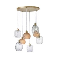 Dunelm Elodie 8 Light Cluster Ceiling Fitting 12 Dunelm Elodie 8 Light Cluster Ceiling Fitting -Dunelm Shop 30753362 alt05