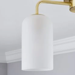 Dunelm Palazzo Gold 3 Light Semi Flush Fitting -Dunelm Shop 30753376 alt02