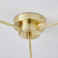 Dunelm Palazzo Gold 3 Light Semi Flush Fitting -Dunelm Shop 30753376 alt03