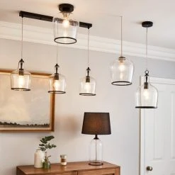 Dunelm Lenny 1 Light Black Flush Ceiling Fitting 13 Dunelm Lenny 1 Light Black Flush Ceiling Fitting -Dunelm Shop 30753380 alt06