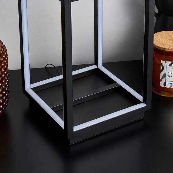 Dunelm Depere Integrated LED Black Table Lamp 5 Dunelm Depere Integrated LED Black Table Lamp - Image 3