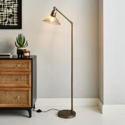 Dunelm Nicholas Industrial Floor Lamp