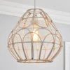 Dunelm Decorative Cane Easy Fit Pendant -Dunelm Shop 30753398