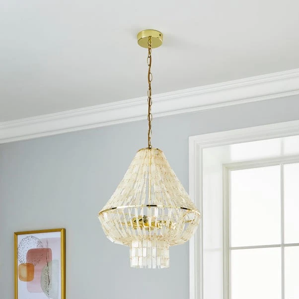 Dunelm Abanna Ceiling Fitting 4 Dunelm Abanna Ceiling Fitting - Image 2