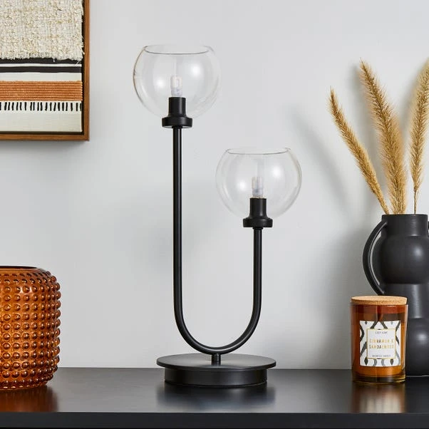 Dunelm Apartment 2 Light Table Lamp 4 Dunelm Apartment 2 Light Table Lamp - Image 2