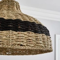 Dunelm Yanha Rattan Easy Fit Pendant 40cm 10 Dunelm Yanha Rattan Easy Fit Pendant 40cm -Dunelm Shop 30753433 alt02