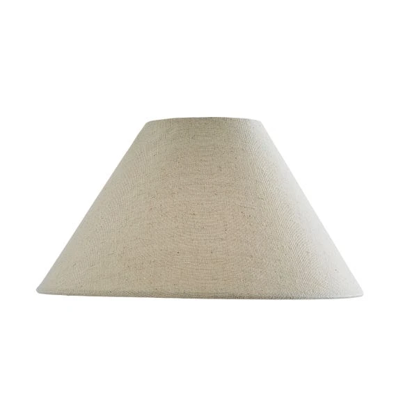 Dunelm Luna Conical Natural Shade 25cm 6 Dunelm Luna Conical Natural Shade 25cm - Image 4