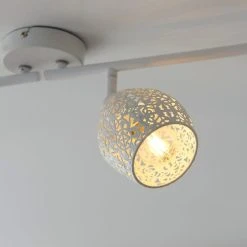 Dunelm Fearne 4 Light White Spotlight Bar -Dunelm Shop 30754844 alt04