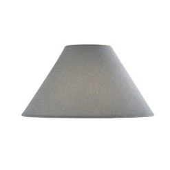 Dunelm Luna Conical Grey Shade 25cm 9 Dunelm Luna Conical Grey Shade 25cm -Dunelm Shop 30755331 alt05