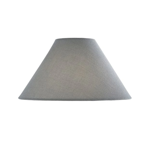 Dunelm Luna Conical Grey Shade 25cm 6 Dunelm Luna Conical Grey Shade 25cm - Image 4