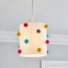 Dunelm Multi Colour Pom Pom Shade -Dunelm Shop 30755344