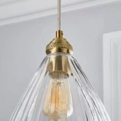 Churchgate Allexton Glass Ceiling Fitting 10 Churchgate Allexton Glass Ceiling Fitting -Dunelm Shop 30755693 alt02