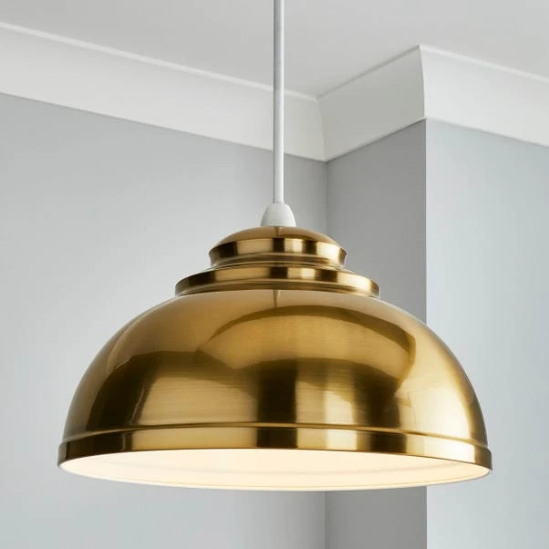 Dunelm Galley Gold Easy Fit Pendant 3 Dunelm Galley Gold Easy Fit Pendant