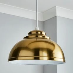Dunelm Galley Gold Easy Fit Pendant 8 Dunelm Galley Gold Easy Fit Pendant -Dunelm Shop 30755709 alt01