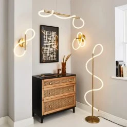 Dunelm Flexi Integrated LED Wall Light 50cm -Dunelm Shop 30755728 alt06