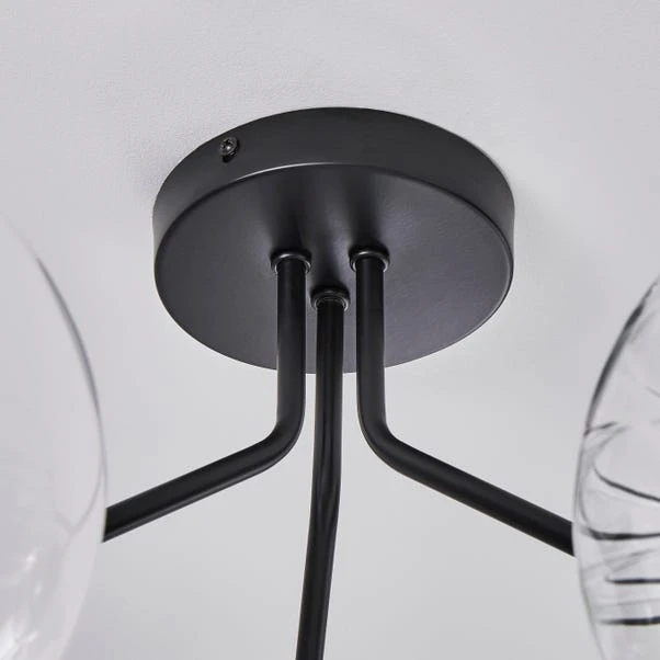 Dunelm Nila 6 Light Ceiling Fitting 6 Dunelm Nila 6 Light Ceiling Fitting - Image 4