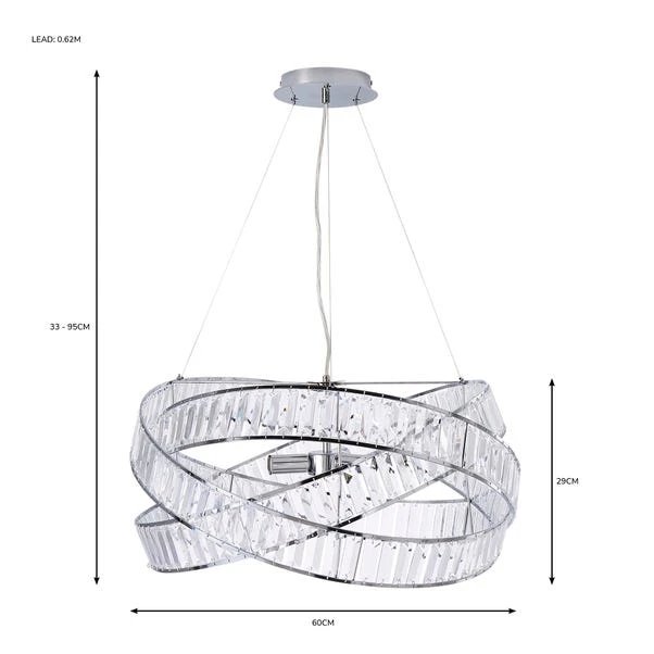 Dunelm Lilia 3 Light Ceiling Fitting 8 Dunelm Lilia 3 Light Ceiling Fitting - Image 6