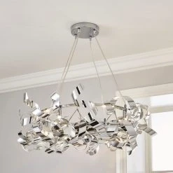 Dunelm Iris Hoop 4 Light Ceiling Fitting