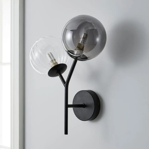 Dunelm Nila 2 Light Wall Light 4 Dunelm Nila 2 Light Wall Light - Image 2