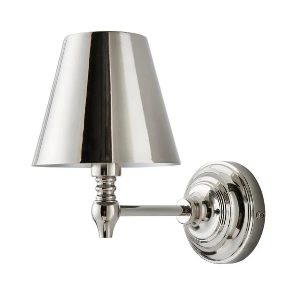 Dorma Bedford Polished Nickel Wall Light 7 Dorma Bedford Polished Nickel Wall Light - Image 5