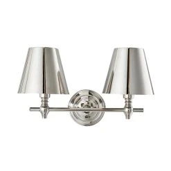Dorma Bedford Polished Nickel 2 Light Wall Light -Dunelm Shop 30755751 alt05