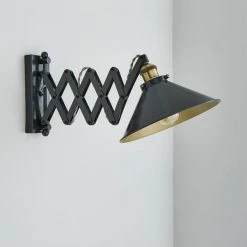 Dunelm Logan Extendable Plug In Grey Wall Light 9 Dunelm Logan Extendable Plug In Grey Wall Light -Dunelm Shop 30755759 alt01