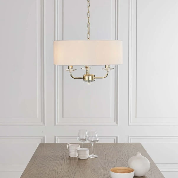 Vogue Lighting Vogue Katarina 3 Light Ceiling Fitting 3 Vogue Lighting Vogue Katarina 3 Light Ceiling Fitting