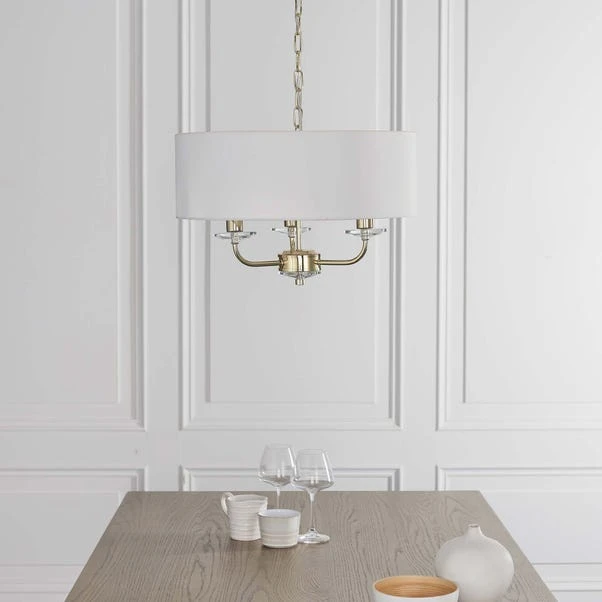 Vogue Lighting Vogue Katarina 3 Light Ceiling Fitting 4 Vogue Lighting Vogue Katarina 3 Light Ceiling Fitting - Image 2