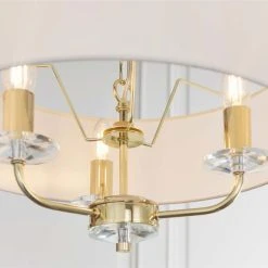Vogue Lighting Vogue Katarina 3 Light Ceiling Fitting 11 Vogue Lighting Vogue Katarina 3 Light Ceiling Fitting -Dunelm Shop 30755820 alt03