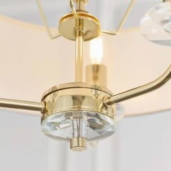 Vogue Lighting Vogue Katarina 3 Light Ceiling Fitting 12 Vogue Lighting Vogue Katarina 3 Light Ceiling Fitting -Dunelm Shop 30755820 alt04