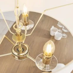 Vogue Lighting Vogue Katarina 3 Light Ceiling Fitting 13 Vogue Lighting Vogue Katarina 3 Light Ceiling Fitting -Dunelm Shop 30755820 alt05