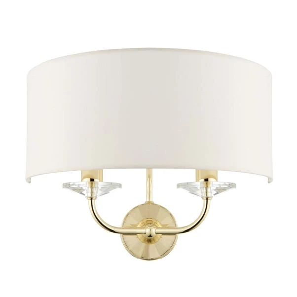 Vogue Lighting Vogue Katarina Crystal 2 Light Wall Light 7 Vogue Lighting Vogue Katarina Crystal 2 Light Wall Light - Image 5