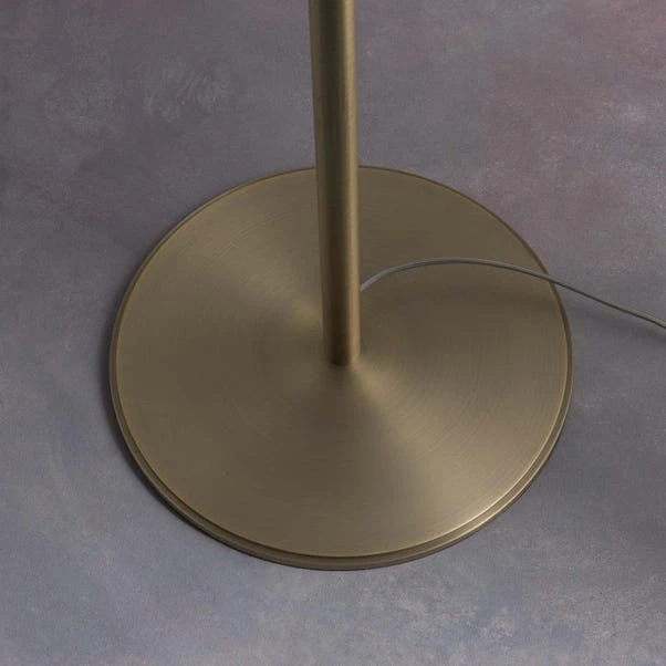 Vogue Lighting Vogue Balaton 1 Light Green Velvet Floor Lamp 6 Vogue Lighting Vogue Balaton 1 Light Green Velvet Floor Lamp - Image 4